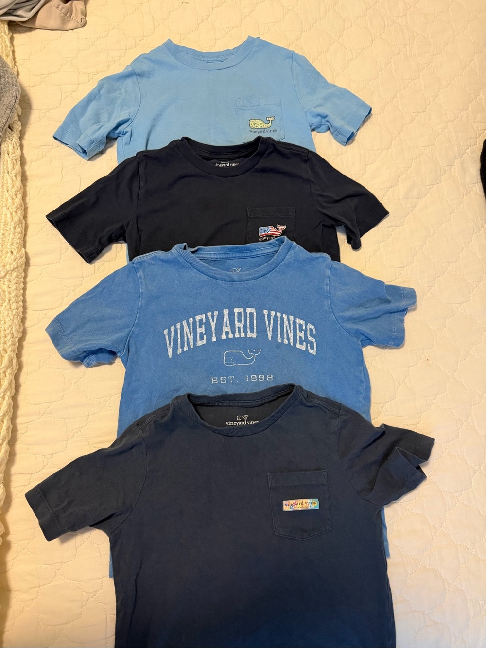Vineyard Vines Kids' Pocket Tee Lot